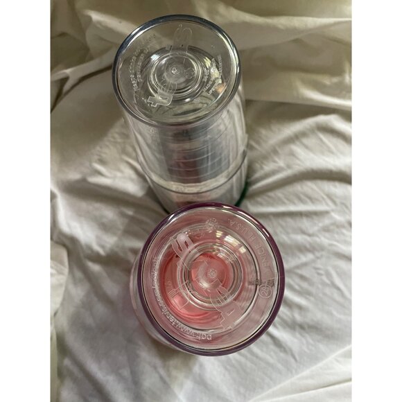 Bride & Maid Of Honor Tervis Tumblers With Lids 24 Oz Wedding Gifts Clear Plasti - Picture 6 of 8